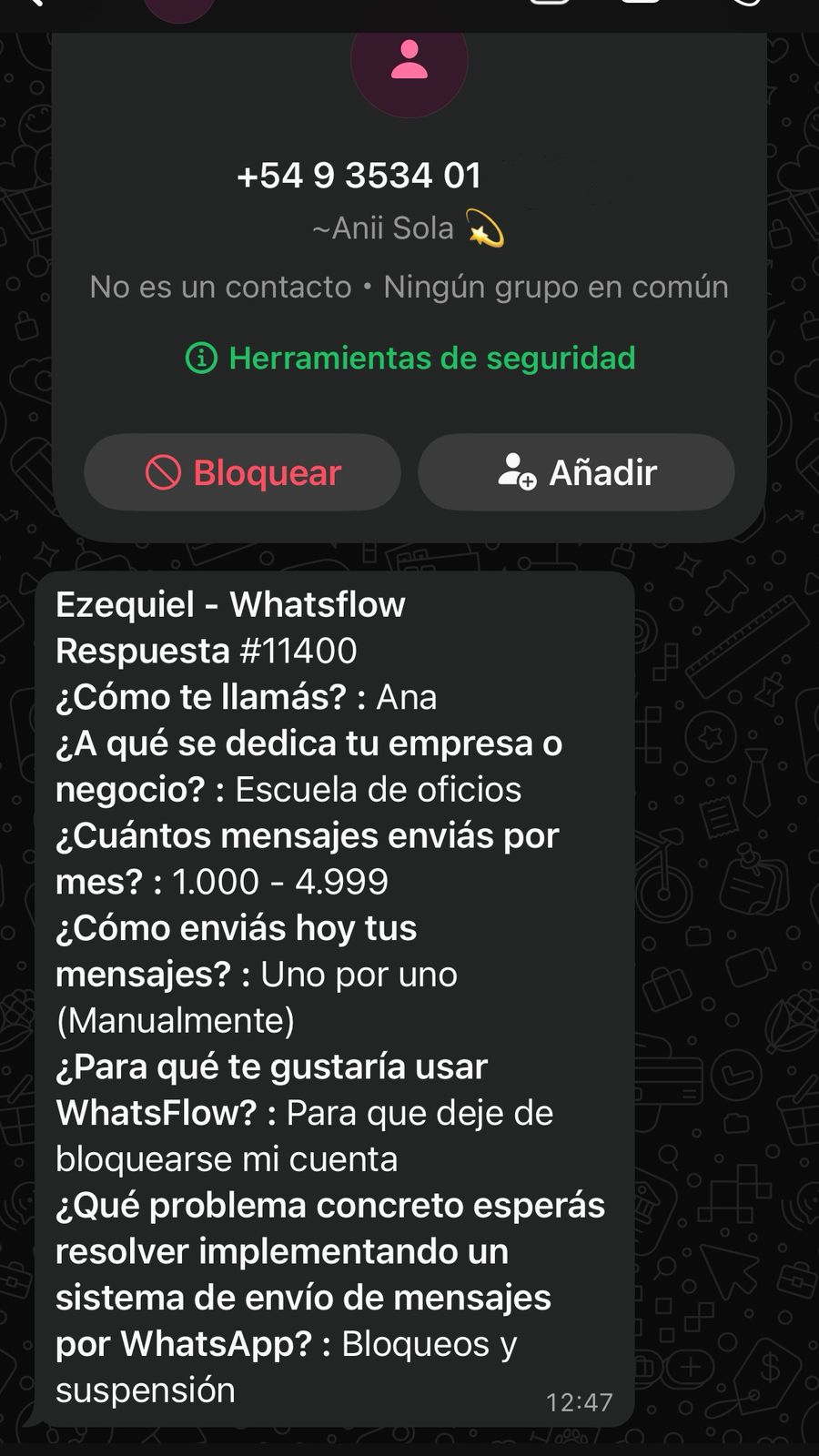 Recibe leads en WhatsApp